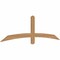 Ekena Millwork Bellingham Timber Gable Bracket, Western Red Cedar, 72"W x 21"H x 1 1/2"D x 3 1/2"F, 7/12 Pitch GBW072X21X0204BEL00SWR - alternate 2